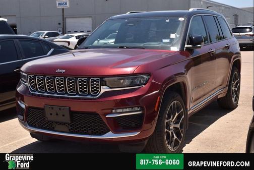 Velvet Red Pearlcoat 2022 Jeep Grand Cherokee Summit