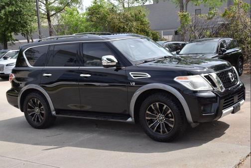 Super Black 2018 Nissan Armada Platinum
