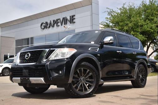 Super Black 2018 Nissan Armada Platinum