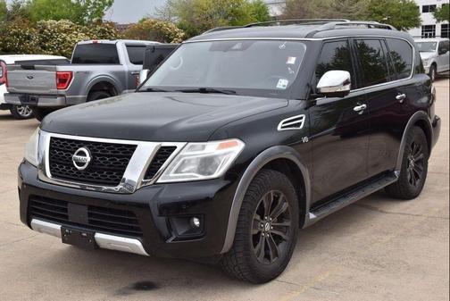 Super Black 2018 Nissan Armada Platinum