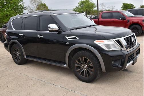 Super Black 2018 Nissan Armada Platinum