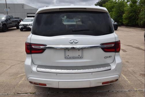 Moonstone White 2018 INFINITI QX80 Base