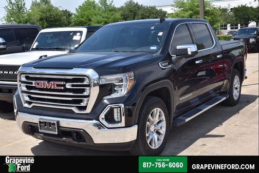 Onyx Black 2021 GMC Sierra 1500 SLT
