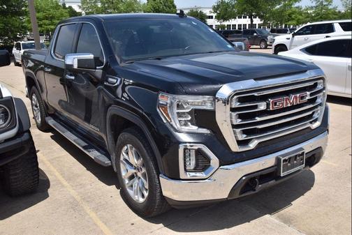 Onyx Black 2021 GMC Sierra 1500 SLT
