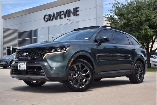 Aruba Green 2022 Kia Sorento SX