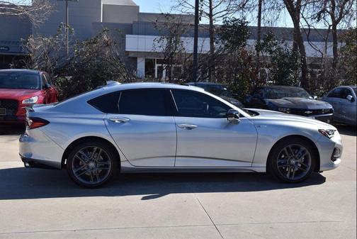 Lunar Silver 2025 Acura TLX A-Spec