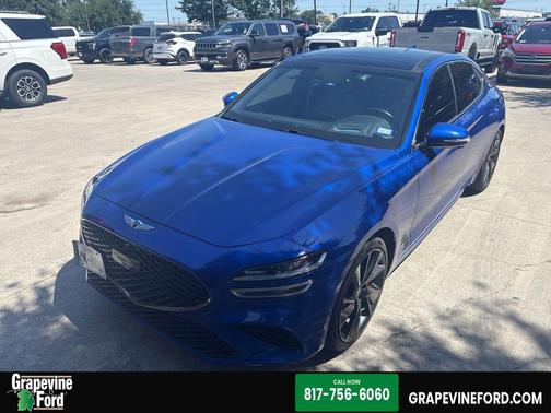 Mallorca Blue 2023 Genesis G70 3.3T RWD