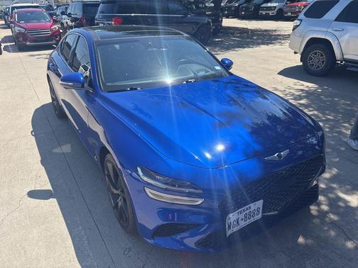 Mallorca Blue 2023 Genesis G70 3.3T RWD