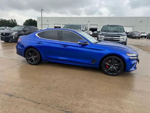 Mallorca Blue 2023 Genesis G70 3.3T RWD