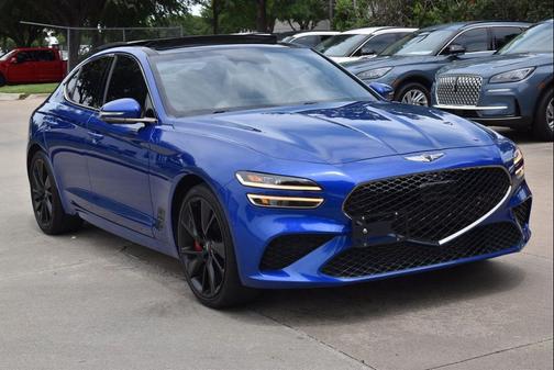 Mallorca Blue 2023 Genesis G70 3.3T RWD