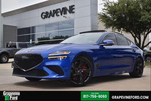 Mallorca Blue 2023 Genesis G70 3.3T RWD