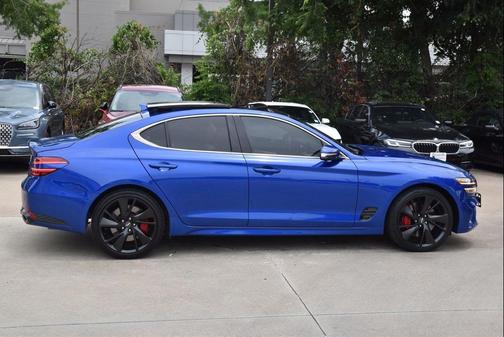 Mallorca Blue 2023 Genesis G70 3.3T RWD