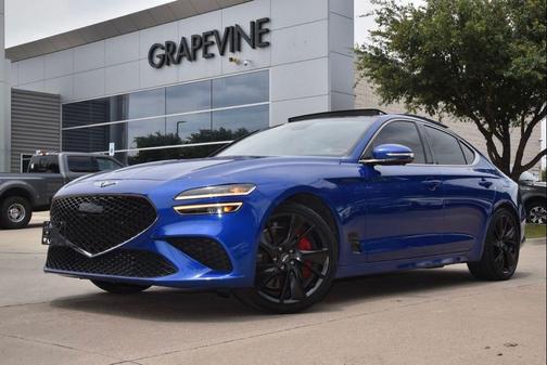 Mallorca Blue 2023 Genesis G70 3.3T RWD