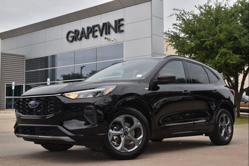 Agate Black Metallic 2024 Ford Escape ST-Line