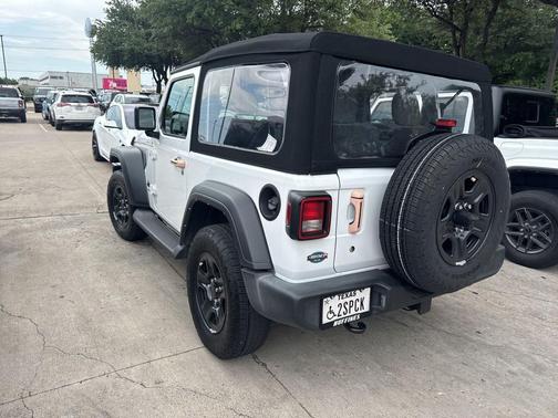 Bright White Clearcoat 2024 Jeep Wrangler Sport