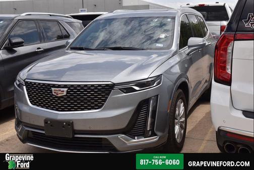 Argent Silver 2024 Cadillac XT6 Luxury FWD