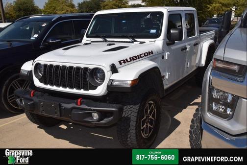 Bright White Clearcoat 2025 Jeep Gladiator Rubicon