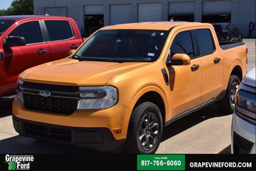Cyber Orange Metallic Tricoat 2023 Ford Maverick XLT