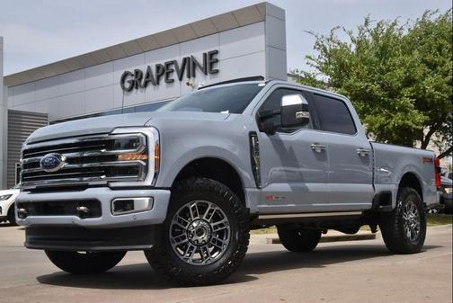 Glacier Gray Metallic Tri-Coat 2024 Ford F-250 Limited