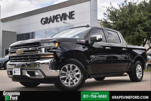 Black 2021 Chevrolet Silverado 1500 LTZ