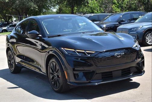 Shadow Black 2025 Ford Mustang Mach-E Premium