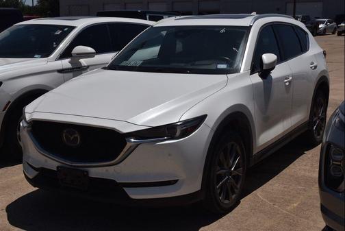 Snowflake White Pearl Mica 2021 Mazda CX-5 Signature