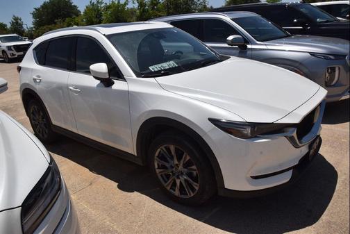 Snowflake White Pearl Mica 2021 Mazda CX-5 Signature