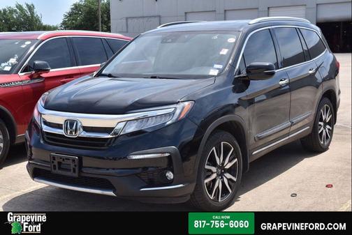 Crystal Black Pearl 2022 Honda Pilot AWD Elite