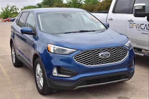 Atlas Blue Metallic 2023 Ford Edge SEL