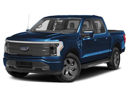 Antimatter Blue 2025 Ford F-150 Lightning LARIAT