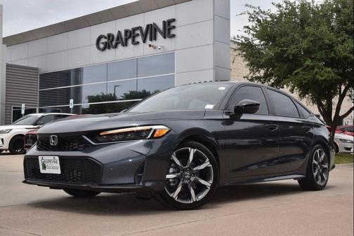 Meteorite Gray Metallic 2026 Honda Civic Hybrid Sport Touring