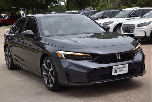 Meteorite Gray Metallic 2026 Honda Civic Hybrid Sport Touring