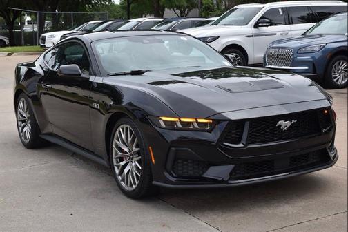 Shadow Black 2025 Ford Mustang GT Premium