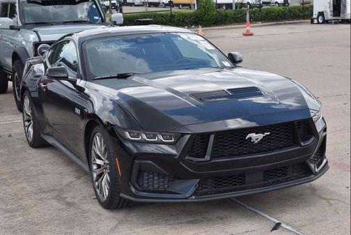 Shadow Black 2025 Ford Mustang GT Premium