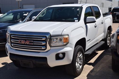 Summit White 2018 GMC Canyon SLE