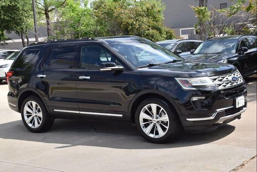 Agate Black Metallic 2019 Ford Explorer Limited