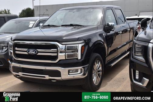 Agate Black Metallic 2024 Ford F-150 Lariat
