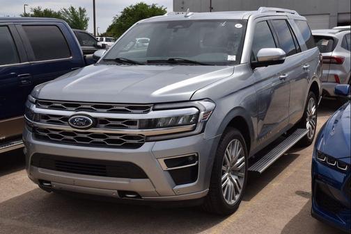 Iconic Silver 2023 Ford Expedition Platinum