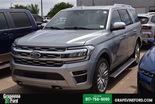 Iconic Silver 2023 Ford Expedition Platinum