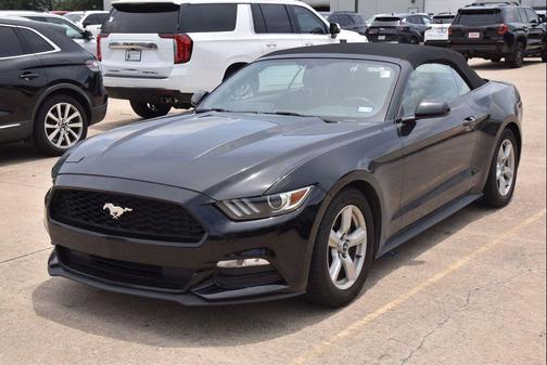Shadow Black 2017 Ford Mustang V6