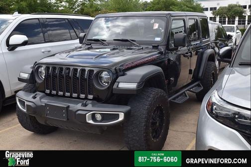 Black Clearcoat 2021 Jeep Wrangler Unlimited Rubicon