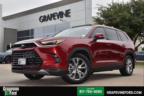 Ruby Flare Pearl 2024 Toyota Grand Highlander Limited