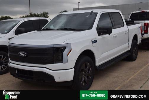 Oxford White 2024 Ford F-150 Lightning Flash