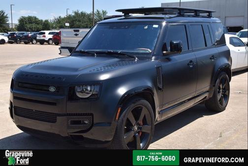 Santorini Black 2023 Land Rover Defender 110 X