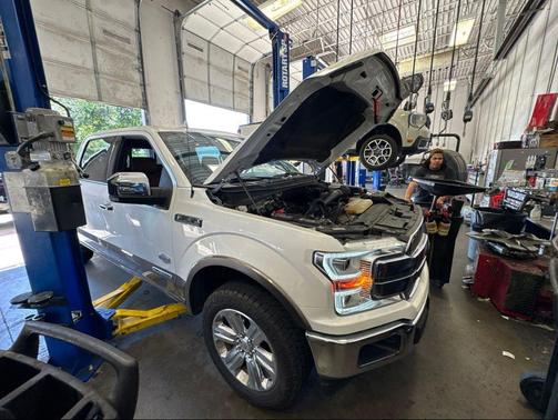Oxford White 2018 Ford F-150 King Ranch