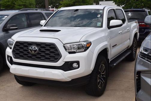 Super White 2020 Toyota Tacoma TRD Sport