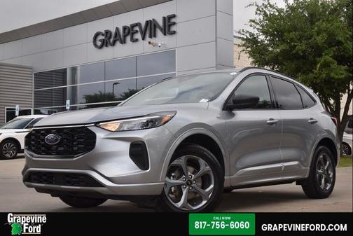 Iconic Silver Metallic 2024 Ford Escape ST-Line