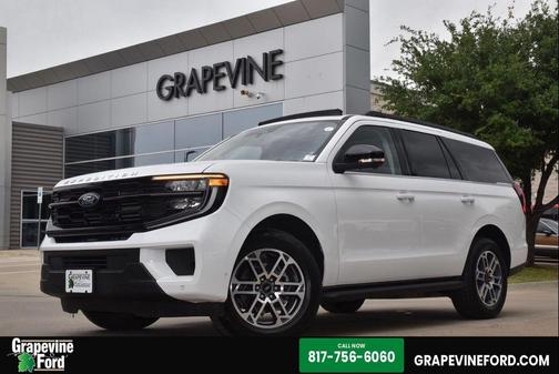 Oxford White 2025 Ford Expedition Active