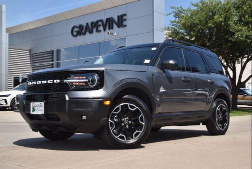 Carbonized Gray Metallic 2025 Ford Bronco Sport Outer Banks