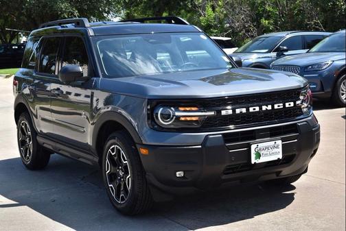 Carbonized Gray Metallic 2025 Ford Bronco Sport Outer Banks